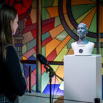 Op bezoek bij robot Ami in Ai de expo in Discovery Museum